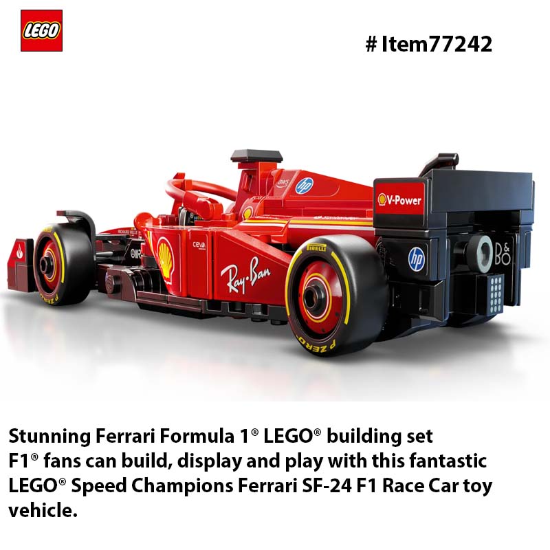 LEGO 77242 Speed Champions Fer - Victor Racket Jetspeed review and price