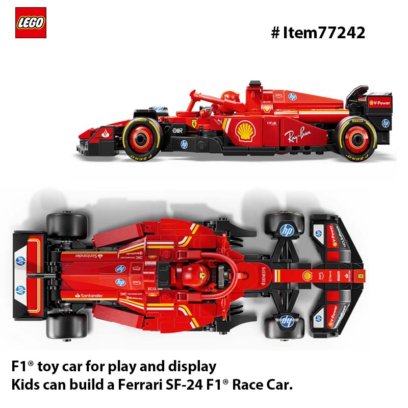 LEGO 77242 Speed Champions Fer - Victor Racket Jetspeed review and price