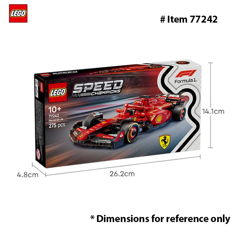LEGO 77242 Speed Champions Fer - Victor Racket Jetspeed review and price