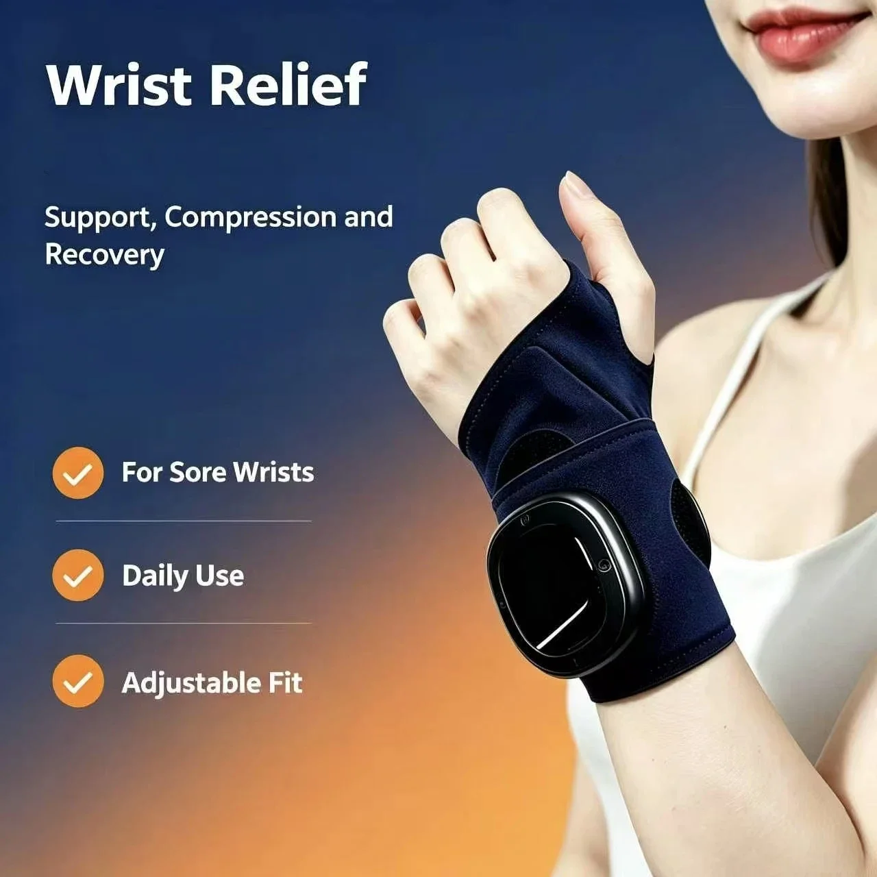 Cordless Wrist Brace Massager  - Wrist Wraps review and price