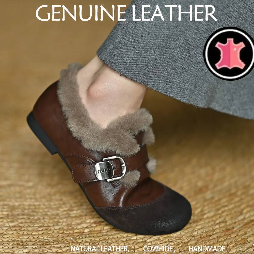 Fur Women's Loafers Leather Su - Crossfit Belt review and price